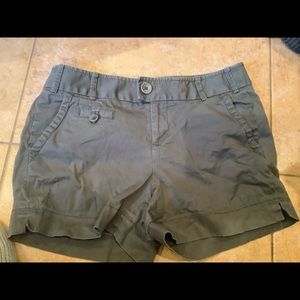 Banana Republic olive green shorts